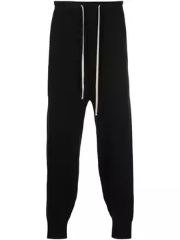 Rick Owens спортивные брюки с кулиской, черный
