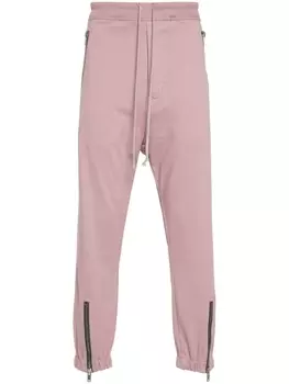 Rick Owens спортивные брюки с кулиской, розовый