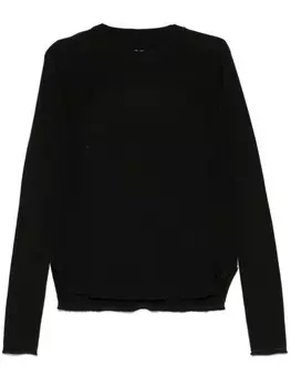 Rick Owens свитер Geo в рубчик, зеленый