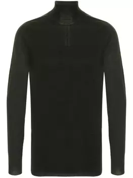 Rick Owens свитер Level, зеленый