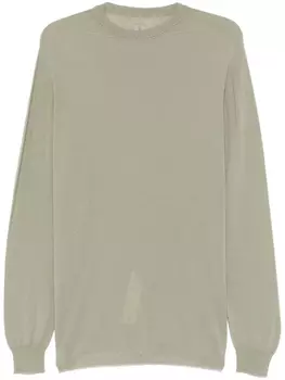Rick Owens свитер Level, зеленый