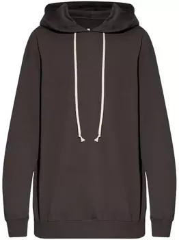 Rick Owens толстовка с капюшоном Porterville, коричневый