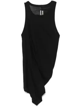 Rick Owens топ Anthem без рукавов, черный