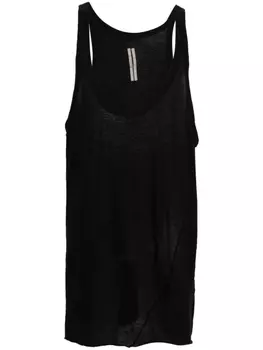 Rick Owens топ без рукавов Fog, черный