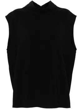 Rick Owens топ Edfu T без рукавов, черный