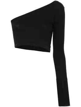 Rick Owens топ Ziggy, черный