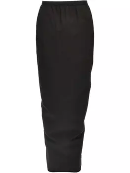 Rick Owens юбка макси Pillar, черный