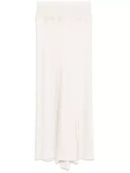 Rick Owens юбка миди, белый