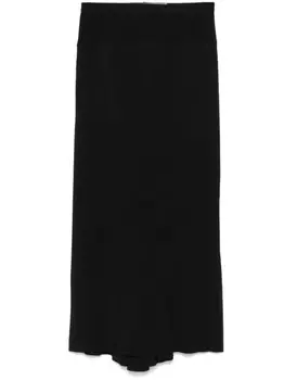 Rick Owens юбка миди, черный