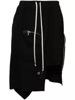 Rick Owens юбка Porterville Dracca, черный