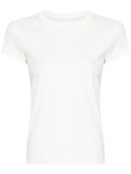 Rick Owens укороченная футболка Level, белый