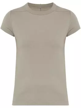 Rick Owens укороченная футболка Level, серый