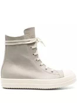 Rick Owens высокие кеды, серый