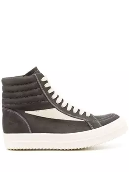 Rick Owens высокие винтажные кроссовки кроссовки, серый