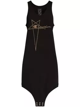 Rick Owens X Champion баскетбольное платье без рукавов, черный