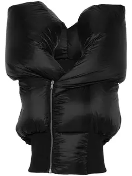 Rick Owens жилет Anubis, черный