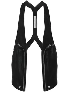 Rick Owens жилет Bauhaus, черный