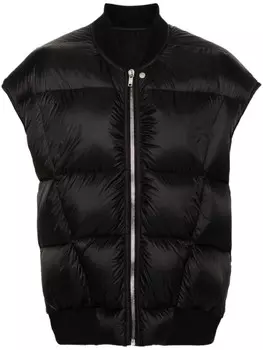 Rick Owens жилет Luxor Flight, черный