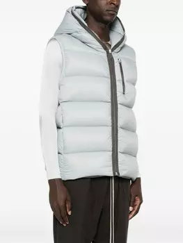 Rick Owens жилет Sealed, синий