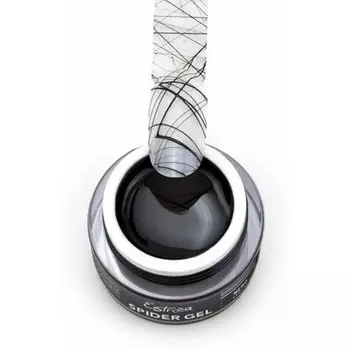 RICOSTSPIDER GEL 5 ML 7374 Лак для ногтей - Nero Estrosa