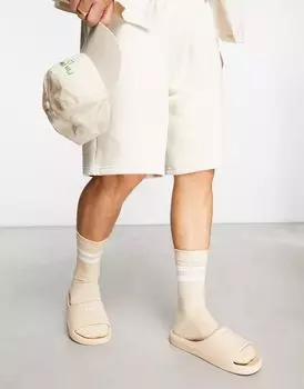 Rider – Drip – шлепанцы на толстой подошве светло-коричневого цвета