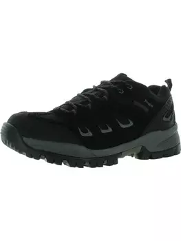 Ridge Walker Low Мужские кожаные водонепроницаемые прогулочные туфли Propet, черный