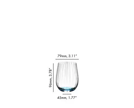 Riedel HAPPY "O" ОПТИКА 4 шт. 551500044, прозрачный