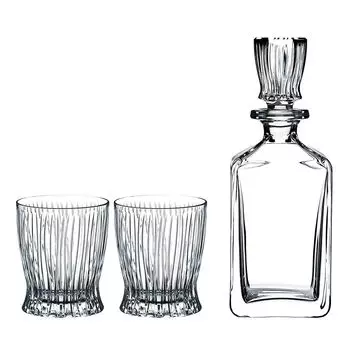 Riedel ПОДЖИГ ДЛЯ ВИСКИ (СТАКАН + 1 ГРАФИН) 5515/02S1, прозрачный