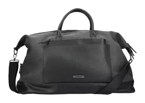 Rieker Weekender "Cotti/Suedo", дорожная сумка, спортивная сумка, черный