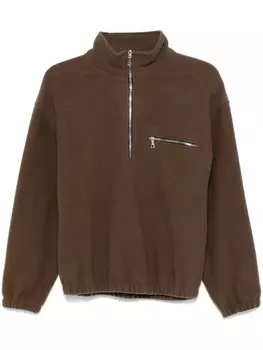 Rier флисовый свитер, коричневый