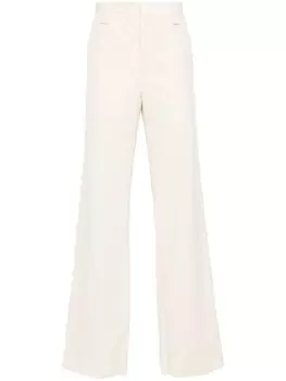 Rier вельветовые брюки прямого покроя, нейтральный цвет