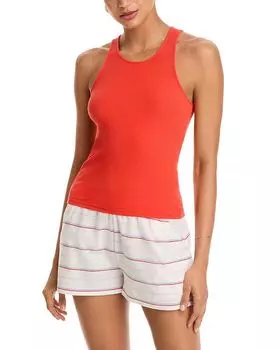 Рифленая майка Lenny Kule, красный