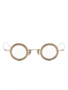 Rigards очки 1009TI в круглой оправе, золотой
