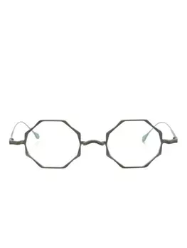 Rigards очки в восьмиугольной оправе, серебристый