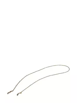 Rigards ремешок для очков с бусинами, коричневый