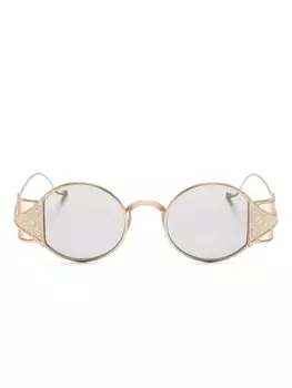 Rigards солнцезащитные очки из коллаборации с Uma Wang, золотистый