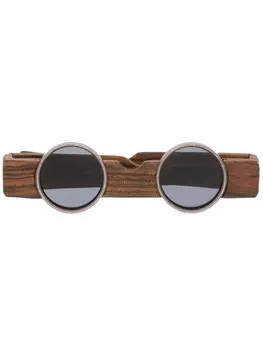 Rigards солнцезащитные очки из коллаборации с Uma Wang, коричневый