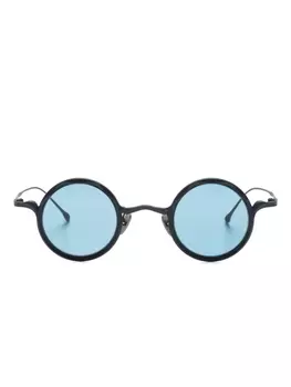Rigards солнцезащитные очки в круглой матовой оправе, синий