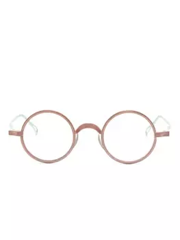 Rigards солнцезащитные очки в круглой оправе из коллаборации с Uma Wang, розовый