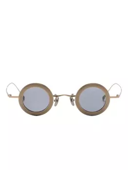 Rigards солнцезащитные очки в круглой оправе, золотистый