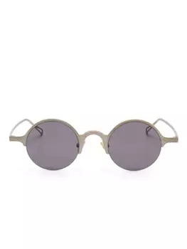 Rigards солнцезащитные очки в овальной оправе из коллаборации с Ziggy Chen, золотой