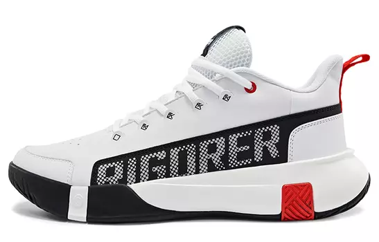 Rigorer Cutting Баскетбольные кроссовки Мужские, цвет dark night black/pure white