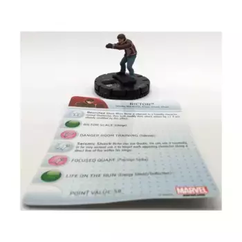 Риктор (К), Marvel HeroClix - Wolverine and the X-Men - Singles