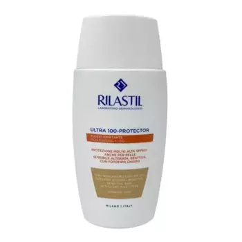 Rilastil Fotoprotezione 365 Ultra 100-Protector Fluid Spf50+ Цветная защита от солнца для чувствительной и реактивной кожи