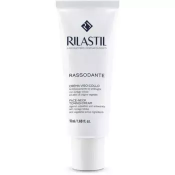 Риластил Укрепляющий крем для лица и шеи 50 мл Против обвисания и против морщин Rilastil