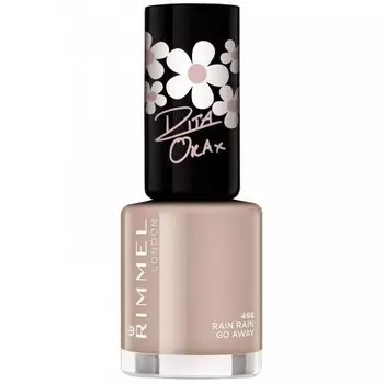 Rimmel, 60 Seconds Super Shine, лак для ногтей, 498 Rain Rain Go Away, 8 мл