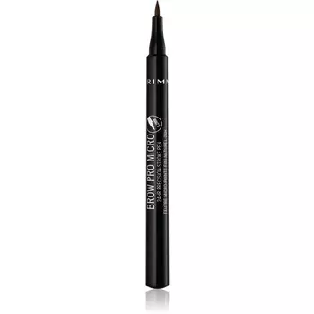 Rimmel, Brow Pro Micro, карандаш для бровей, оттенок 004 темно-коричневый, 1 мл