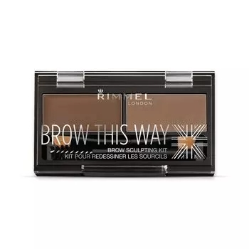 Rimmel Brow This Way палитра для бровей, 2.4 g