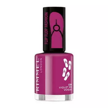 Rimmel Быстросохнущий лак для ногтей 60 Seconds Flip Flop 336 Violet En Vouge 8 мл