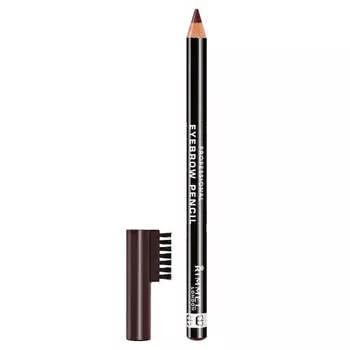 Rimmel Карандаш для бровей профессиональный 001 темно-коричневый 1.4г